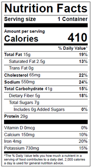 Lower Carb - Greek Chicken Bowl